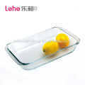 LeHe housewares high borosilicate heat resistant glass bakeware set clear baking dish